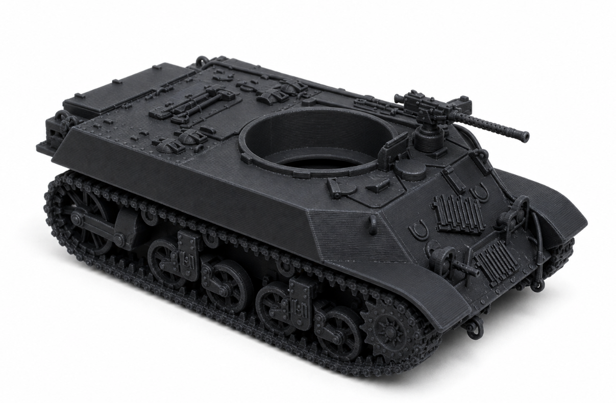 SSMODEL1/72 M3A3 Reece US Recon Tank Resin MODEL KIT TSS0720202 — detail view 2