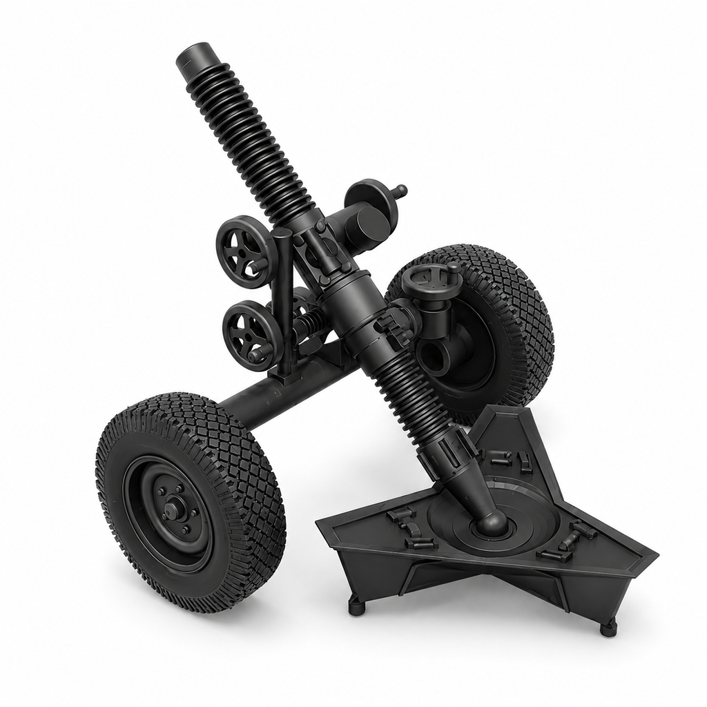 SSMODEL 1/200 MO-120 RT 120mm mortar Resin Model Kit TSS2000430