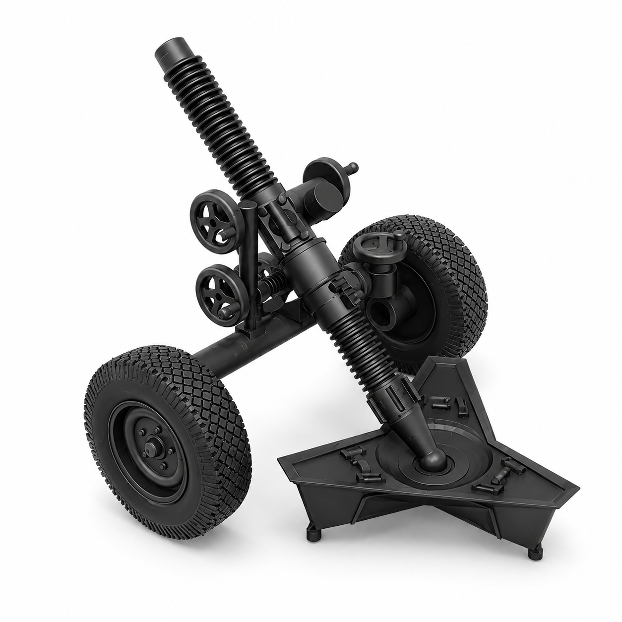 SSMODEL 1/200 MO-120 RT 120mm mortar Resin Model Kit TSS2000430 — detail view 2