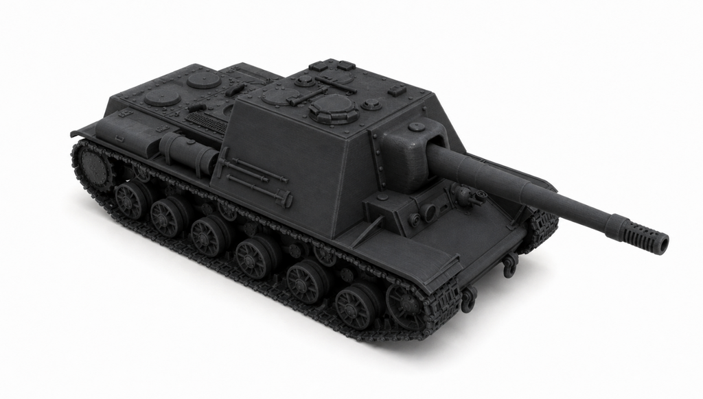 SSMODEL 1/120 U-18 Soviet experimental tank resin model kit TSS1200129