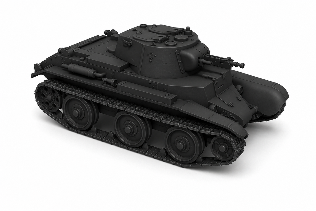 SSMODEL 1/76 BT-10R Soviet fictional recon tank resin model kit TSS0760496