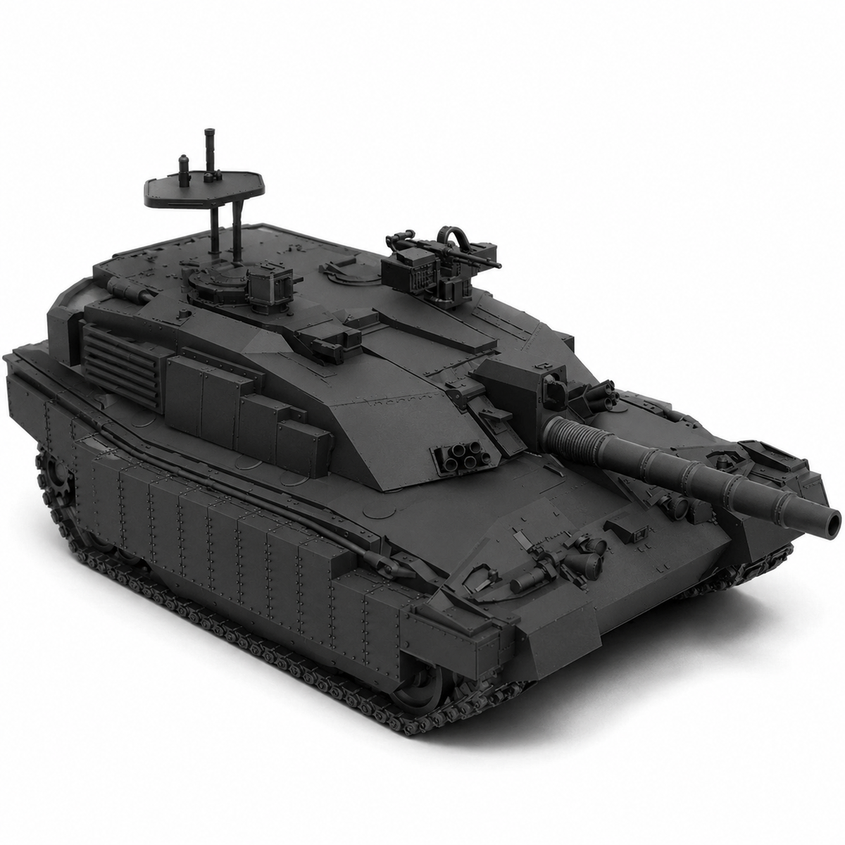 SSMODEL 1/220 Challenger 2 TES British modern MBT Resin Model Kit TSS2200455 — detail view 2