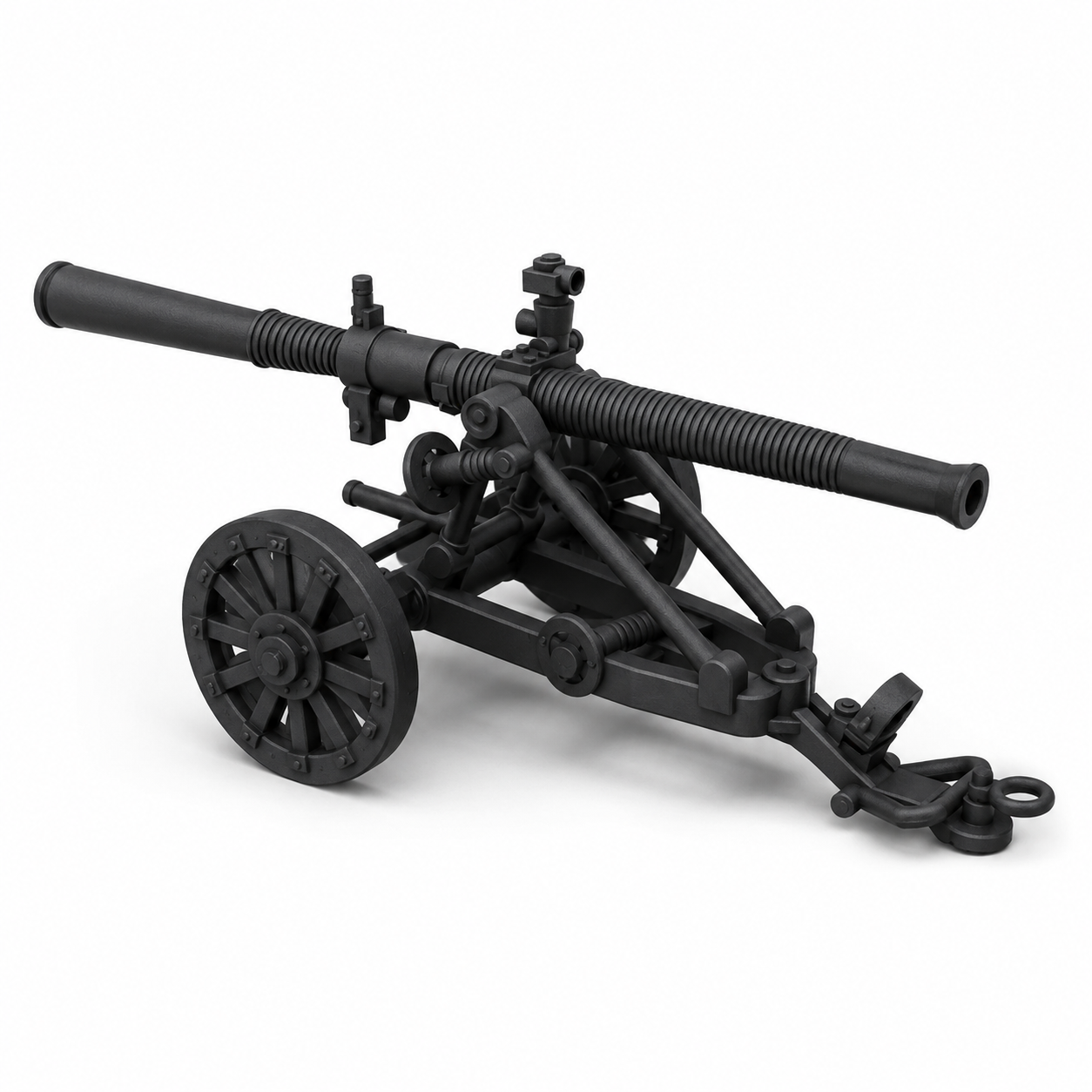 SSMODEL 1/144 76mm battalion recoilless (BPK-76) Resin MODEL KIT TSS1440436 Secondary image