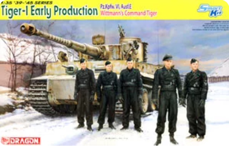 DRAGON 1/35 6730（w/Magic Track）Tiger-1 Early Production Pz.Kpfw.VI Ausf.E Main image