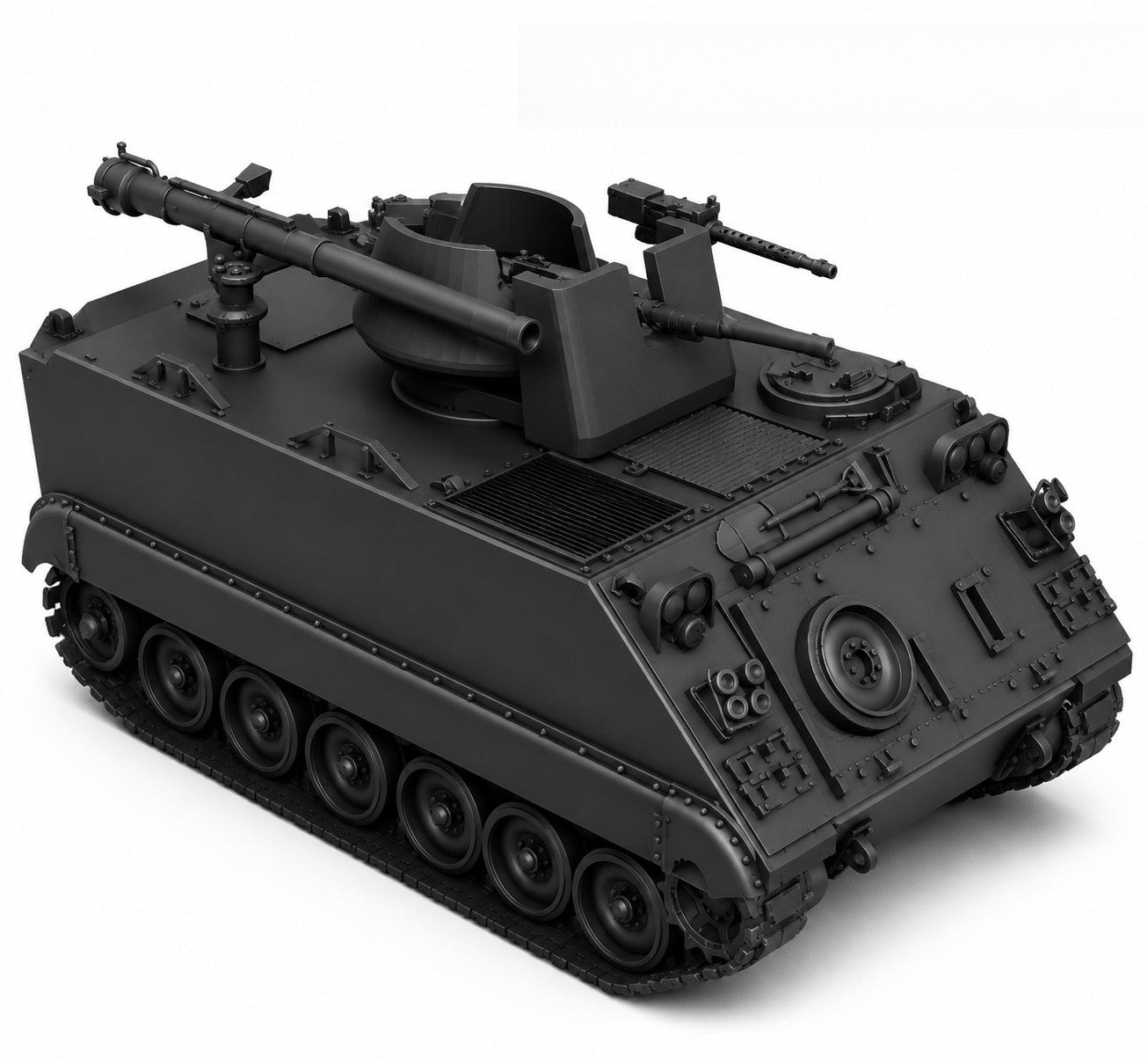 SSMODEL 1/120 M113 ACAV with M40 recoilless US  APC Resin MODEL KIT TSS1200238 Secondary image