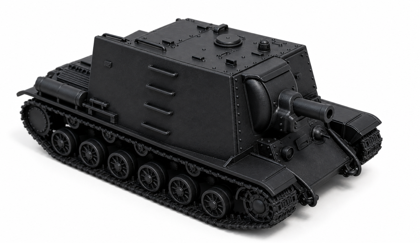 SSMODEL 1/76 U-19 Soviet experimental tank resin model kit TSS0760114 Secondary image