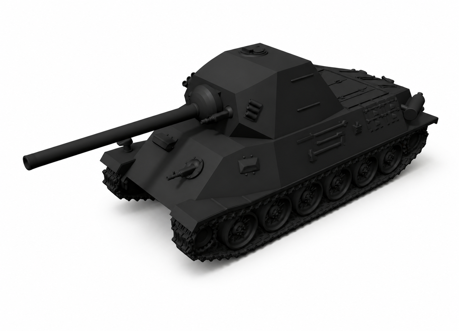 SSMODEL 1/72 T-25 tank Resin Model Kit TSS0720275 Secondary image