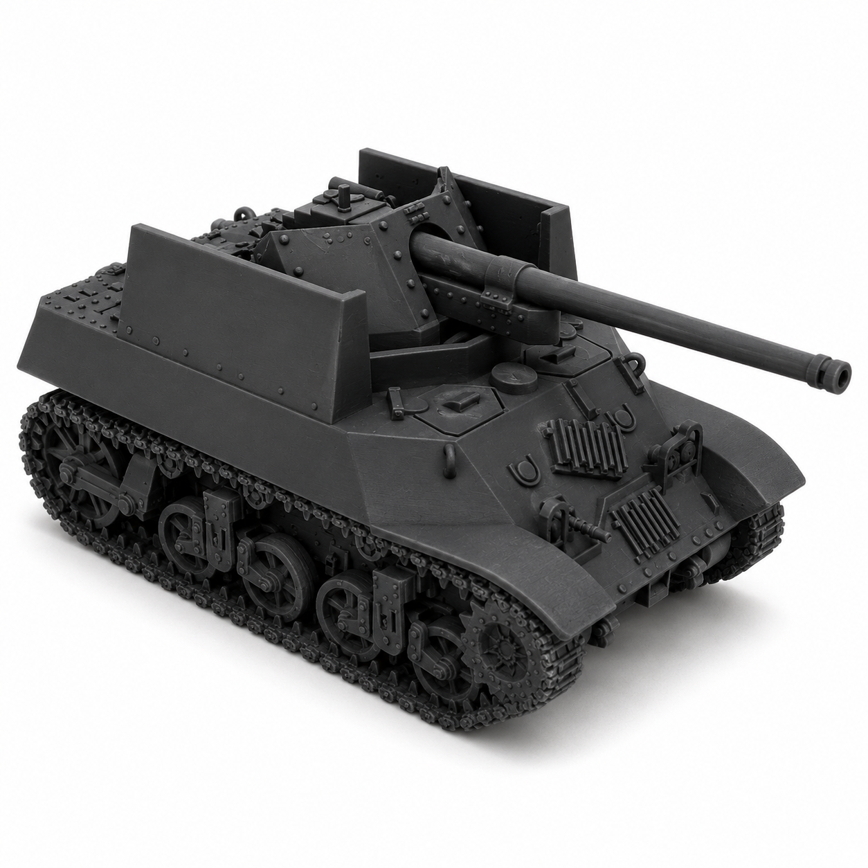 SSMODEL 1/56 M3A3 with Pak 40 Yugoslav light tank Resin Model Kit TSS0560269 — detail view 2