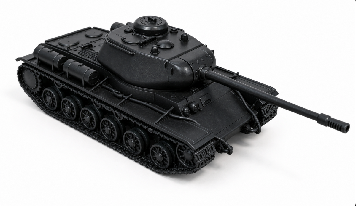 SSMODEL 1/120 KV-85 Soviet heavy tank resin model kit TSS1200113 — detail view 2