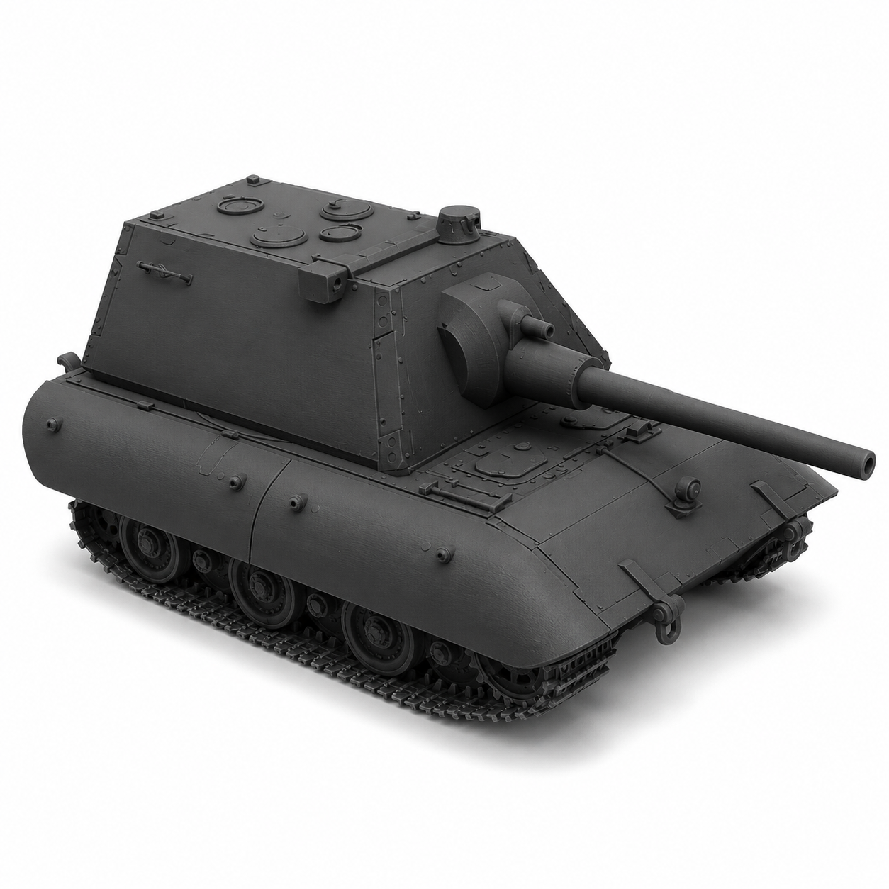 SSMODEL 1/87 E-100 German superheavy tank Resin MODEL KIT TSS0870508 Secondary image