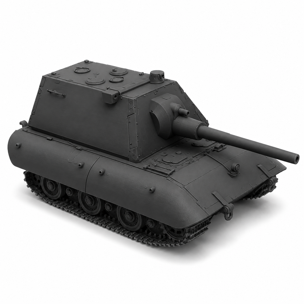 SSMODEL 1/87 E-100 German superheavy tank Resin MODEL KIT TSS0870508