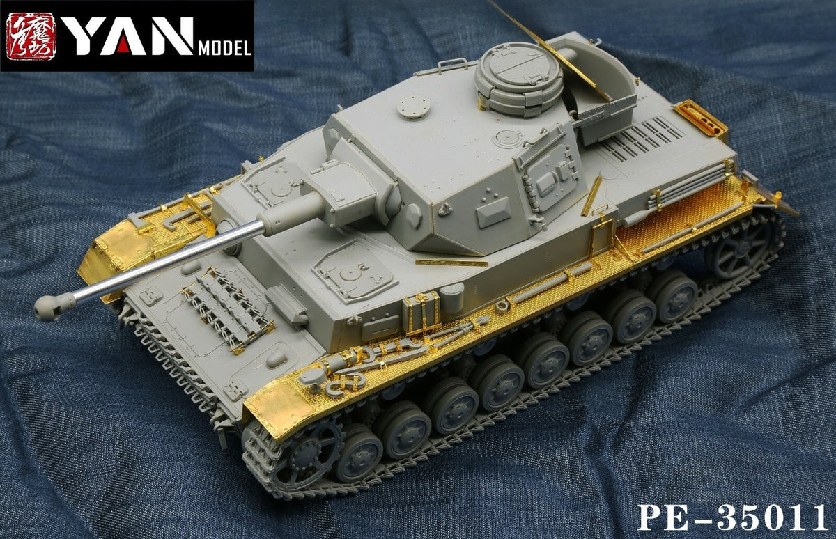 Yan Model PE-35011 1/35 Pz.Kpfw.IV Ausf.F2, G Detail Up Set for Border BT-004 Main image