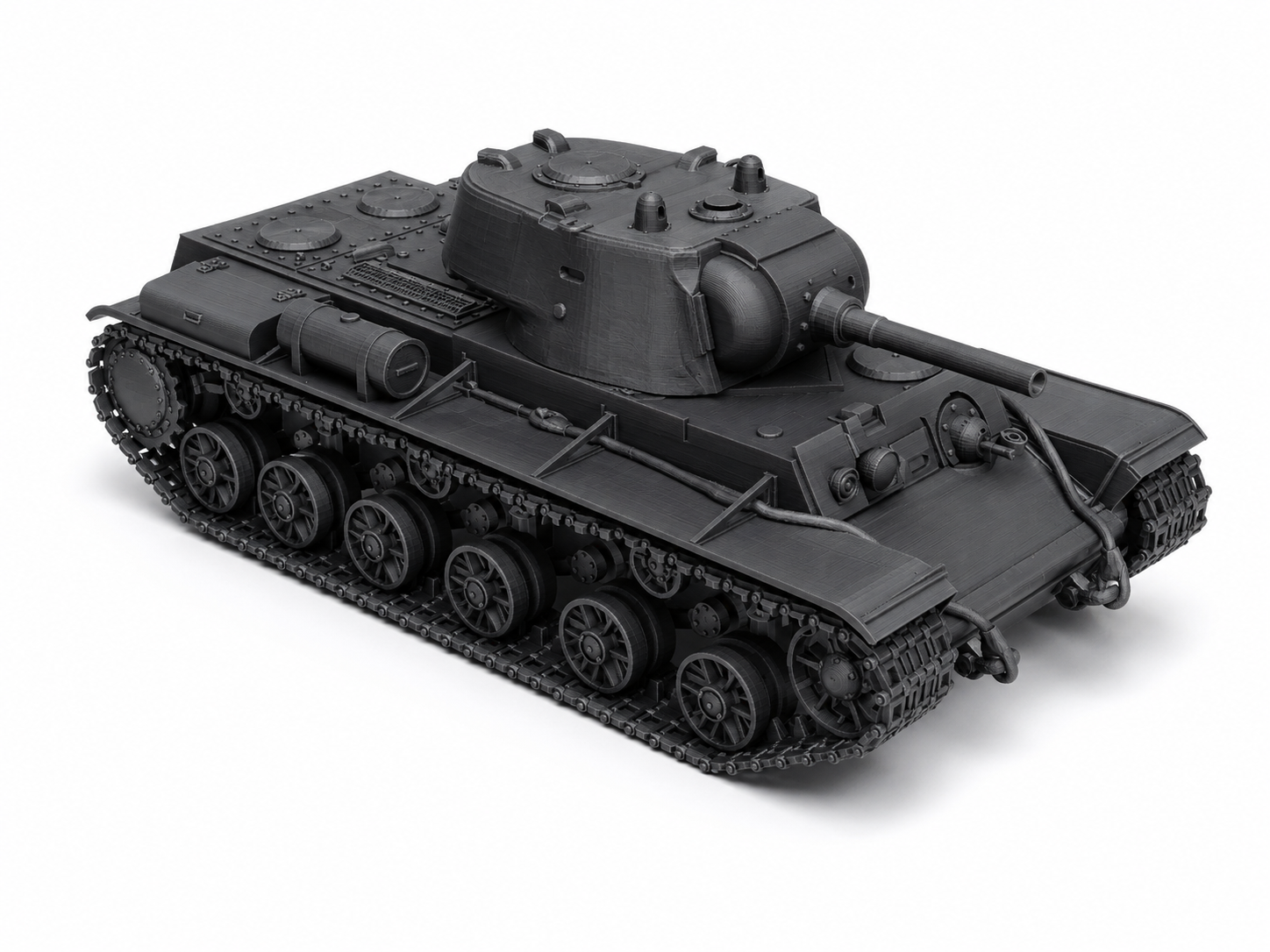 SSMODEL 1/76 KV-9 Soviet experimental heavy tank resin model kit TSS0760131 Secondary image
