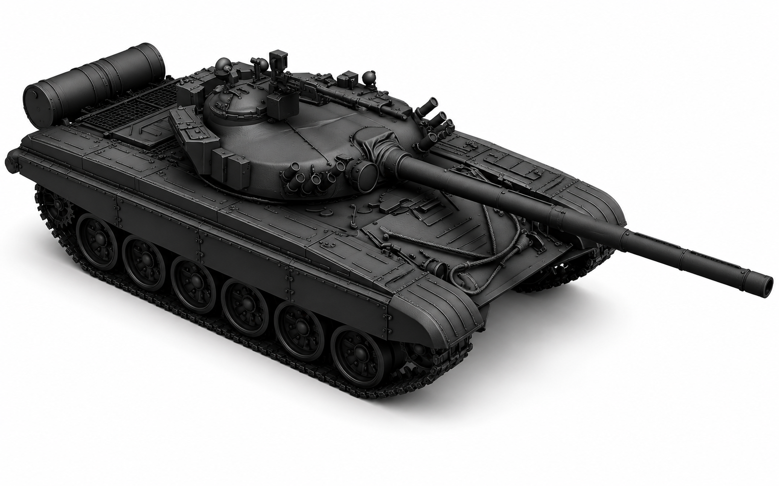 SSMODEL 1/76 T-72M1 Tank Resin Model Kit TSS0760390 Secondary image