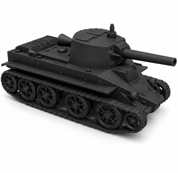 SSMODEL 1/56 BT-2-203 Soviet experimental light tank Resin Model Kit TSS0560161