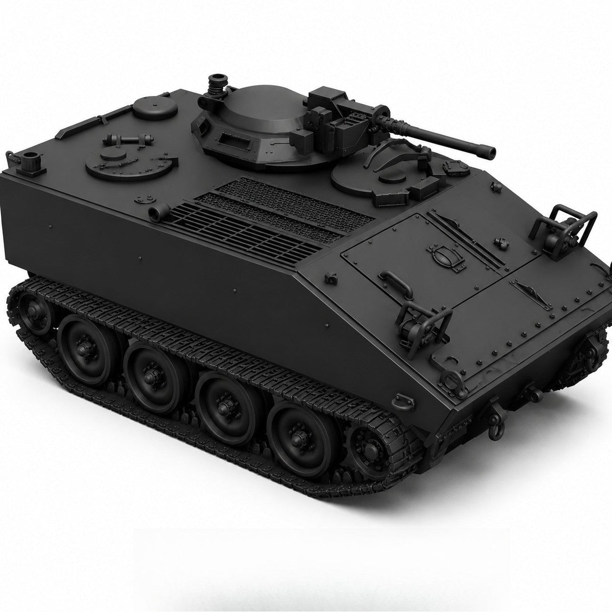 SSMODEL 1/160 M114A1 Cold War APC Tank Resin MODEL KIT TSS1600230 — detail view 2