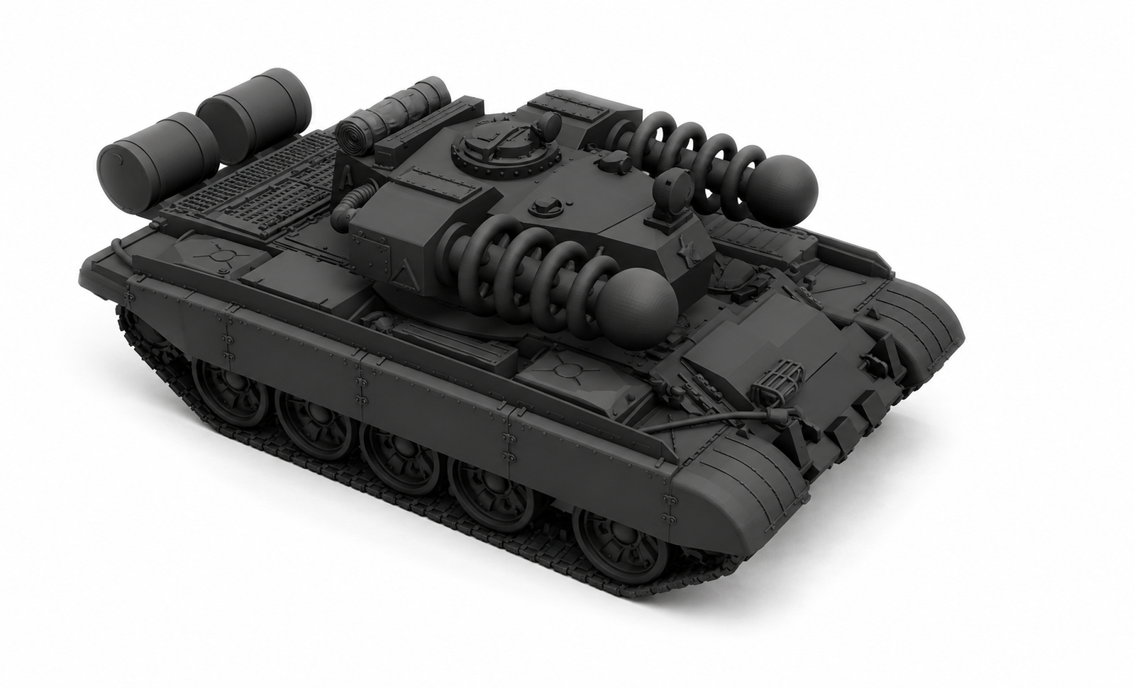 SSMODEL 1/87 Electric Concept Fictional Light AFV Scale Model Kit TSS0870479 Secondary image