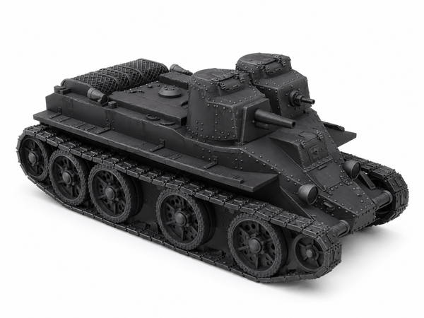 SSMODEL 1/200 BT-4 Soviet fictional light tank Resin Model Kit TSS2000160