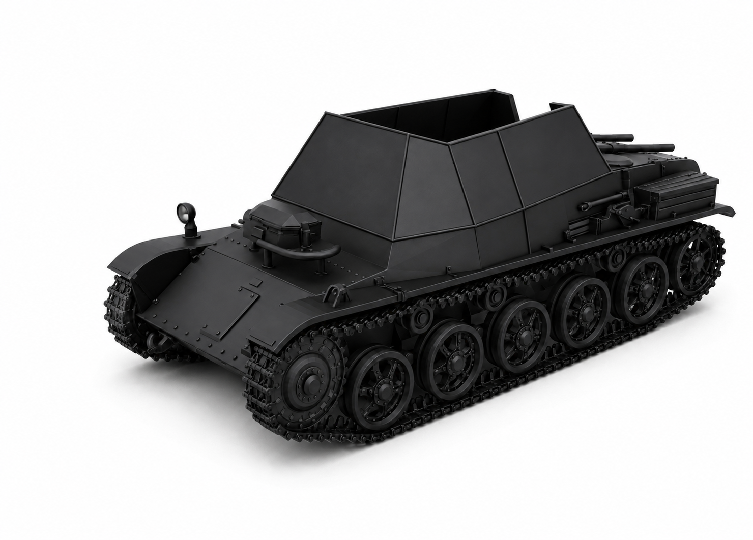 SSMODEL 1/120 43M Lehel tank Resin Model Kit TSS1200254 Secondary image