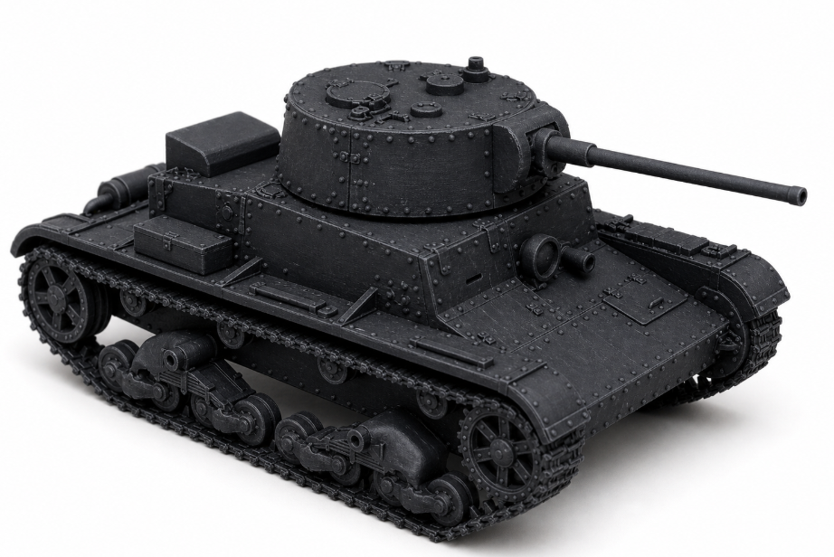 SSMODEL 1/160 T-26 mod. 1933 soviet tank Resin Model Kit TSS1600068