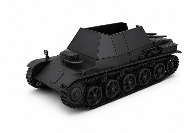 SSMODEL 1/100 43M Lehel tank Resin Model Kit TSS1000254