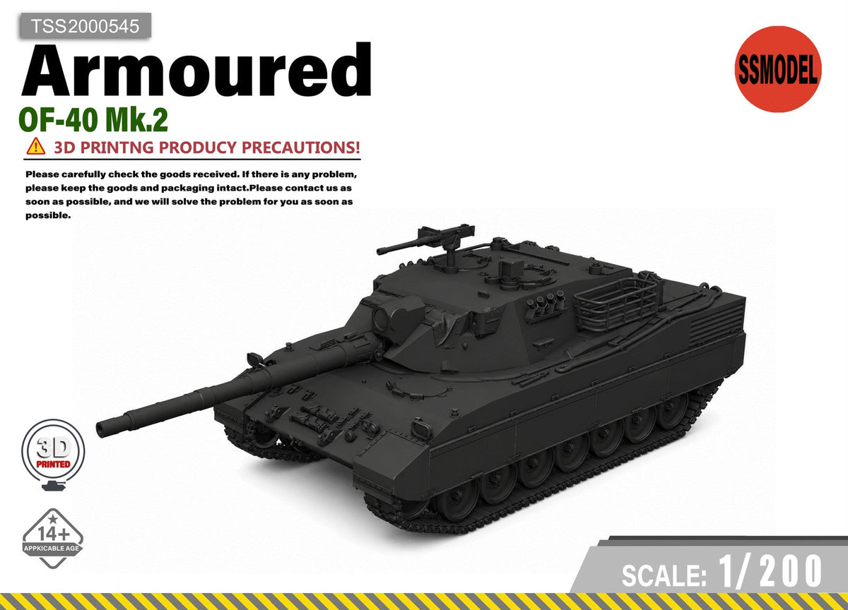 SSMODEL 1/200 OF-40 Mk.2 Resin Model Kit TSS2000545 Main image