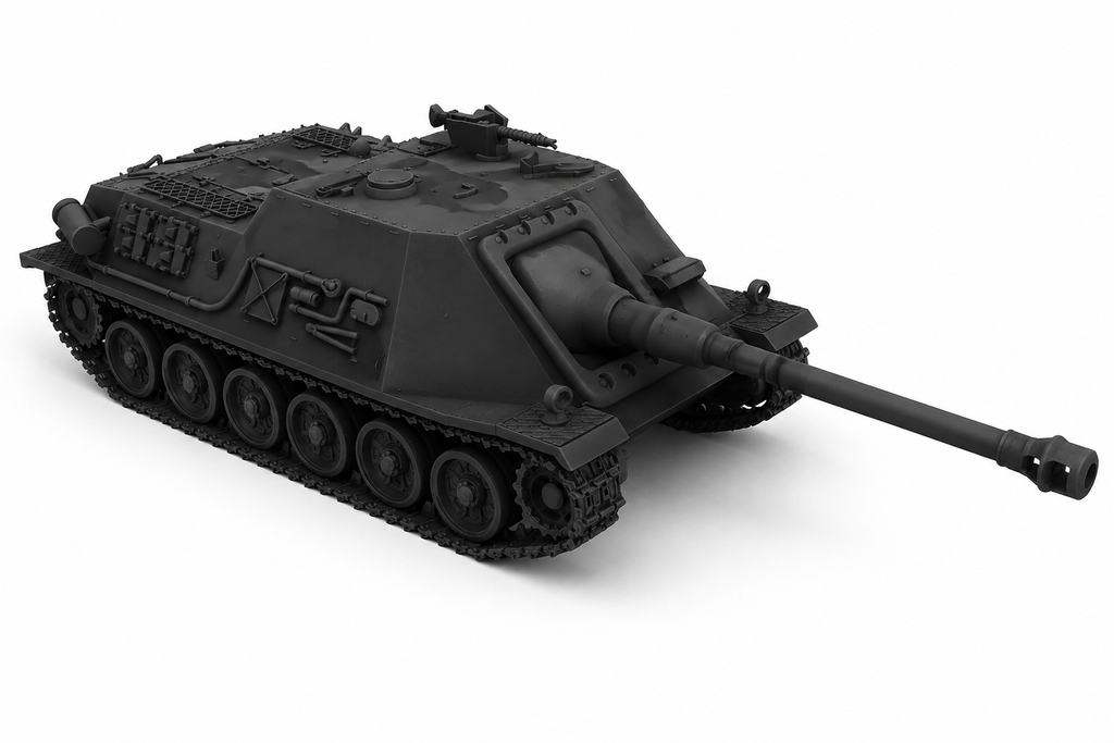 SSMODEL 1/76 Škoda T-25 German fictional tank resin model kit TSS0760530
