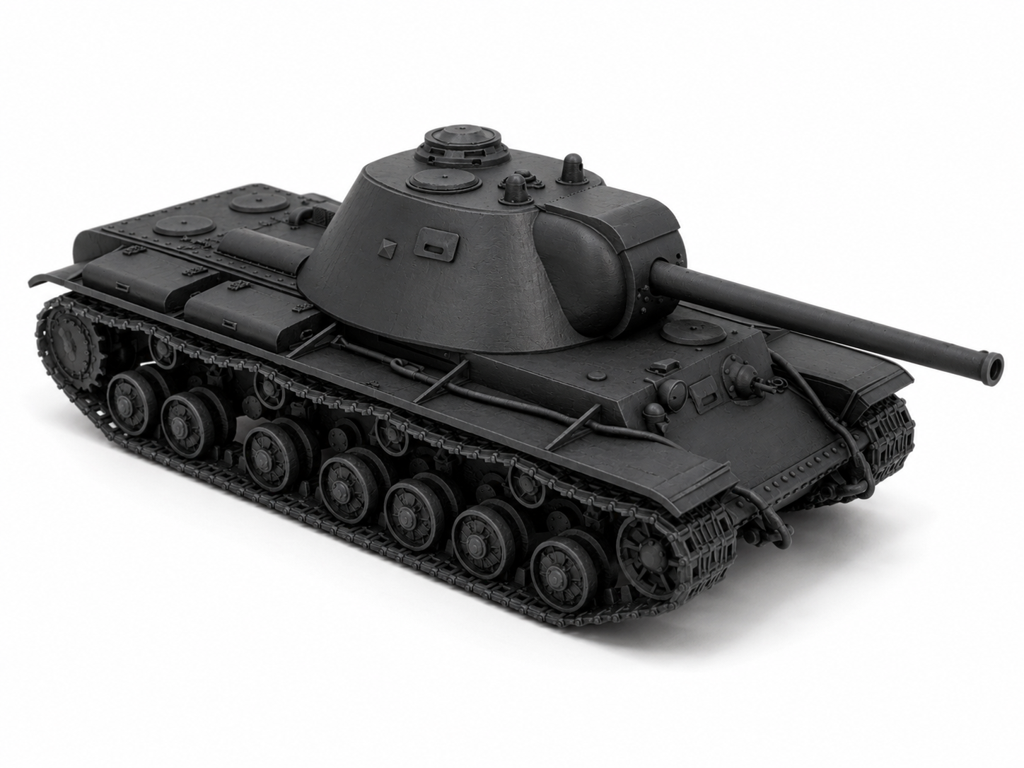 SSMODEL 1/76 KV-3 Soviet experimental heavy tank resin model kit TSS0760143 Secondary image
