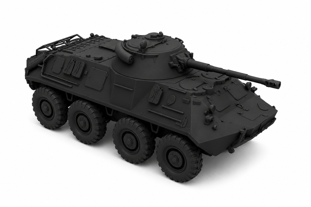 SSMODEL 1/76 KT-76 Soviet Cold War Light Tank Resin Model Kit TSS0760395