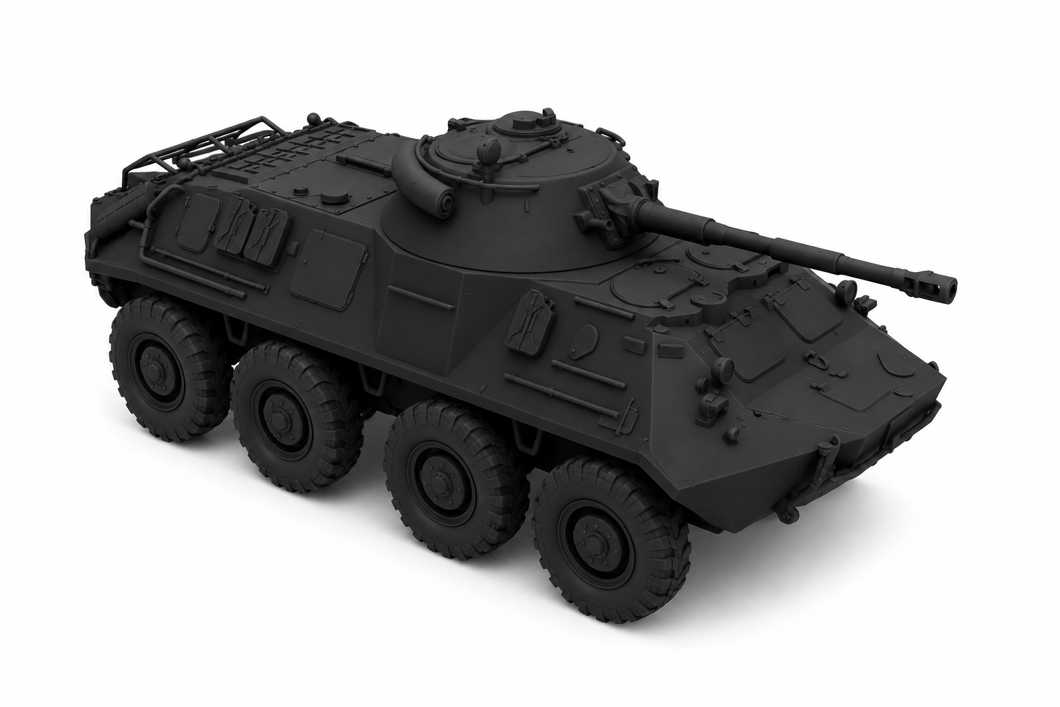 SSMODEL 1/76 KT-76 Soviet Cold War Light Tank Resin Model Kit TSS0760395 — detail view 2