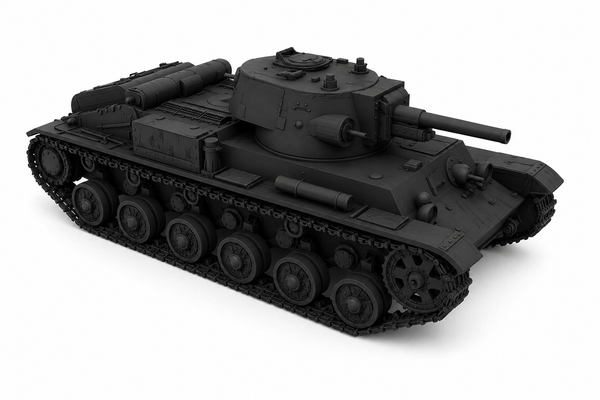 SSMODEL 1/76 T-28 bis Soviet fictional medium tank resin model kit TSS0760495