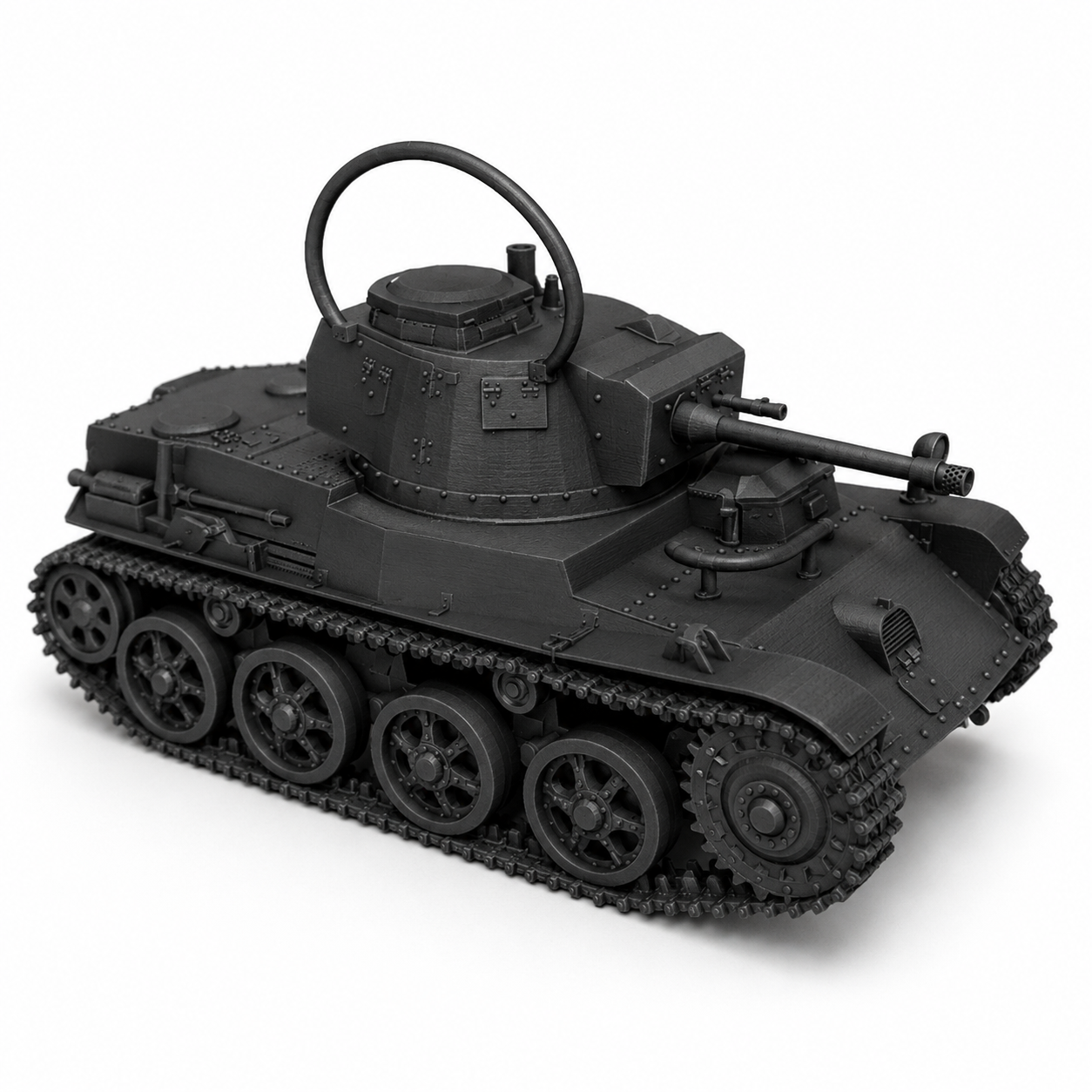 SSMODEL 1/87 Toldi I tank Resin Model Kit TSS0870199 Secondary image