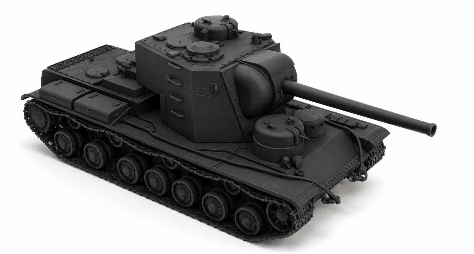 SSMODEL 1/76 KV-5 Soviet experimental superheavy tank resin modelkit TSS0760144 Secondary image