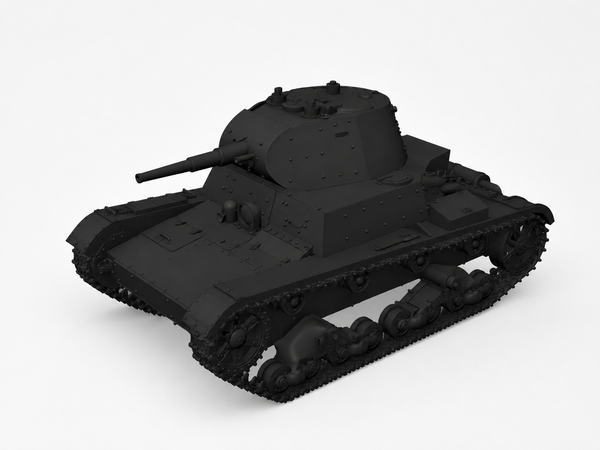 SSMODEL 1/100 T-26E v2 Soviet light tank Resin Model Kit TSS1000065