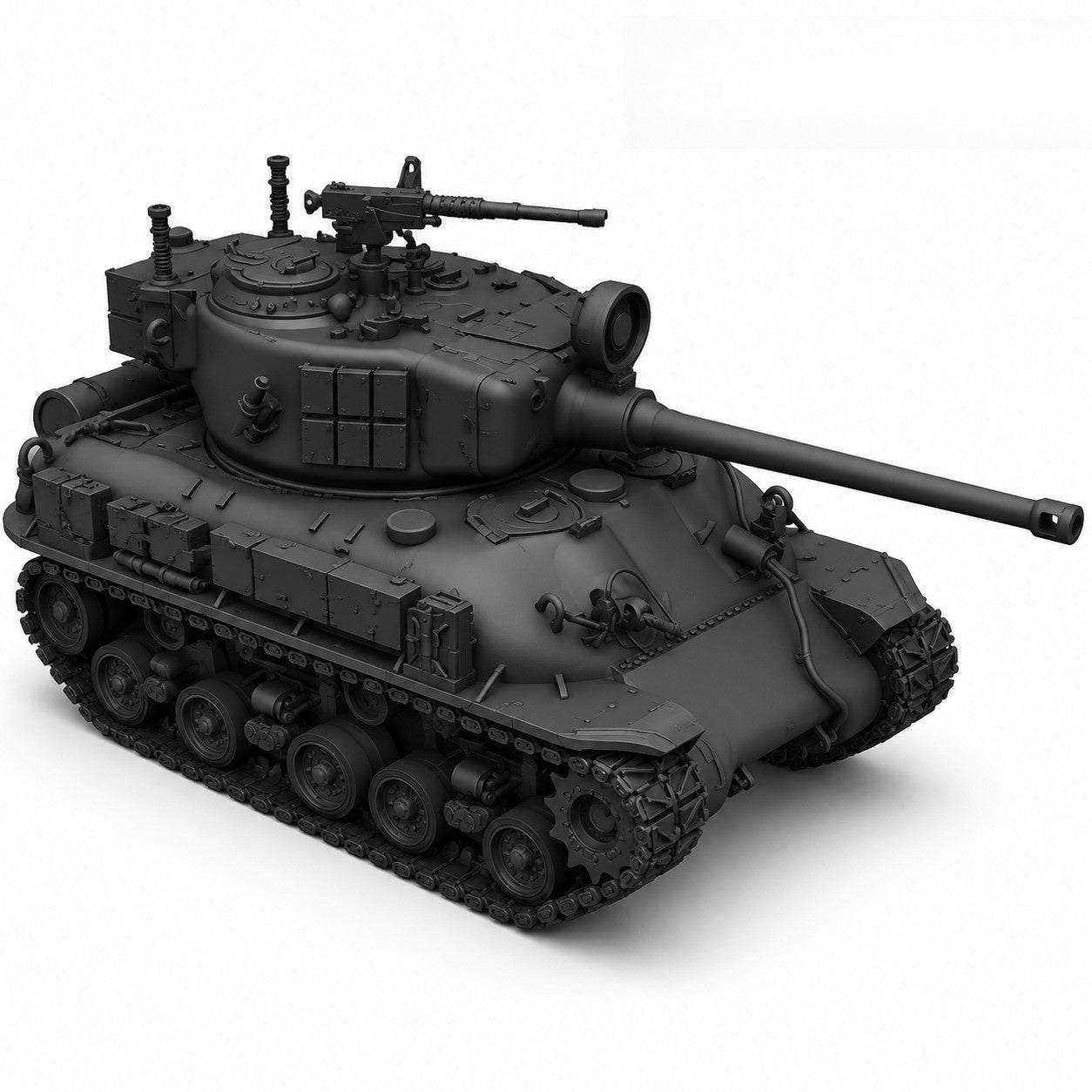 SSMODEL 1/76 M51 Sherman Medium Tank Resin MODEL KIT TSS0760240 Secondary image