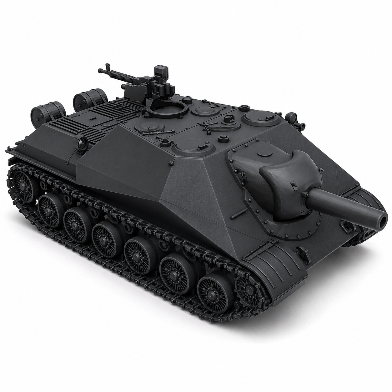 SSMODEL 1/220 Object 704 (ISU-152 mod.1945) Resin MODEL KIT TSS2200408 Secondary image