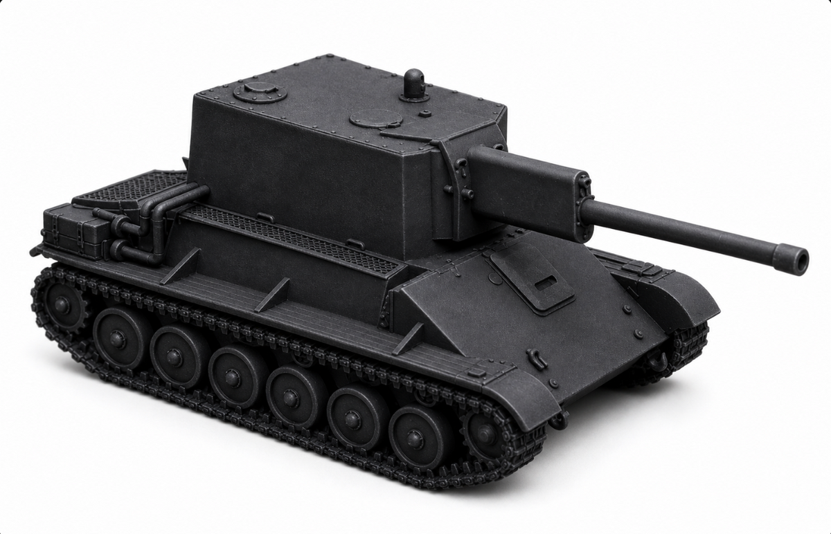 SSMODEL 1/144 IS-10 Experimental Light SPA Tank Resin MODEL KIT TSS1440002 — detail view 2