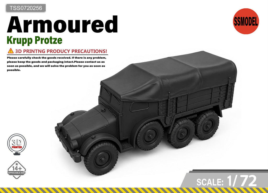 SSMODEL MODEL KIT 1/72 Krupp Protze TSS0720256