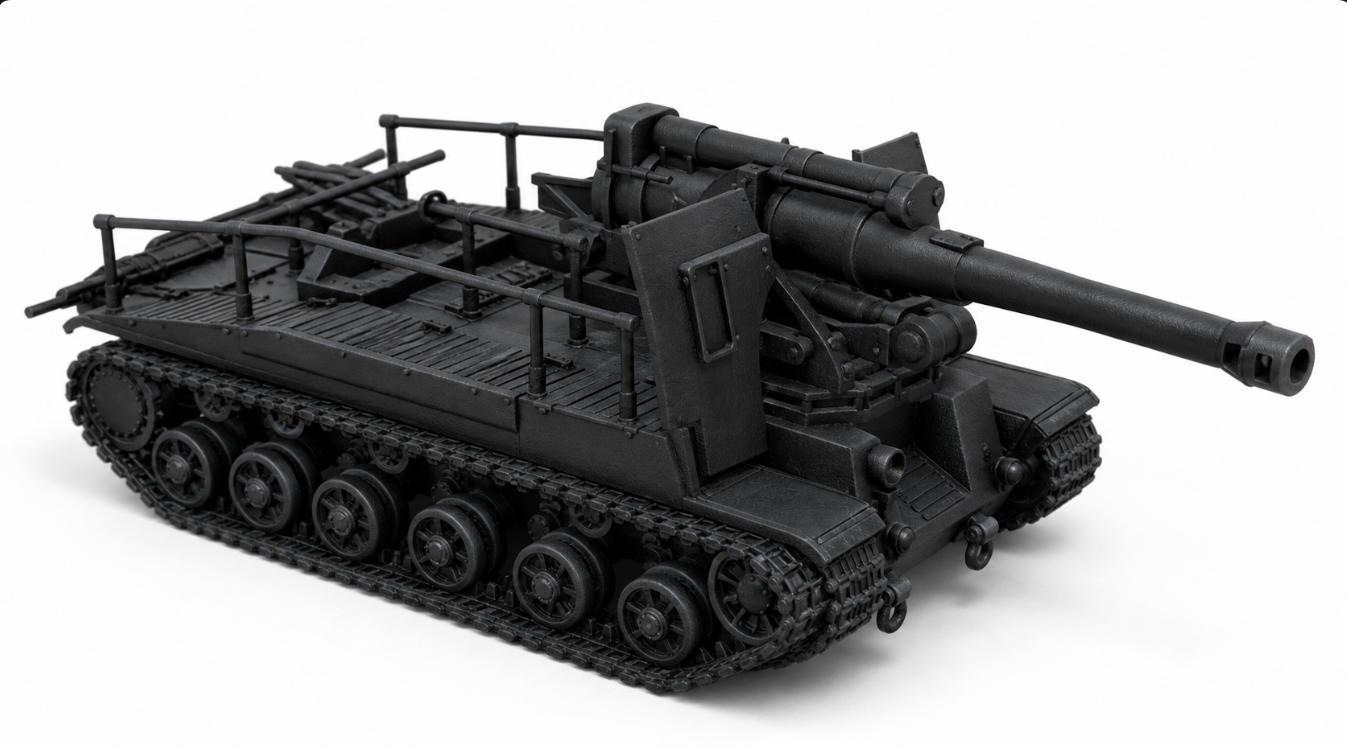 SSMODEL 1/76 S-51 Soviet experimental heavy tank resin model kit TSS0760115 Secondary image