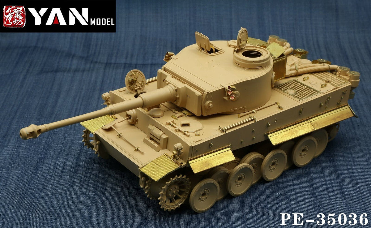 Yan Model PE-35036 1/35 Tiger I Early Photo Etches for Rye Field 5001/5050 Main image