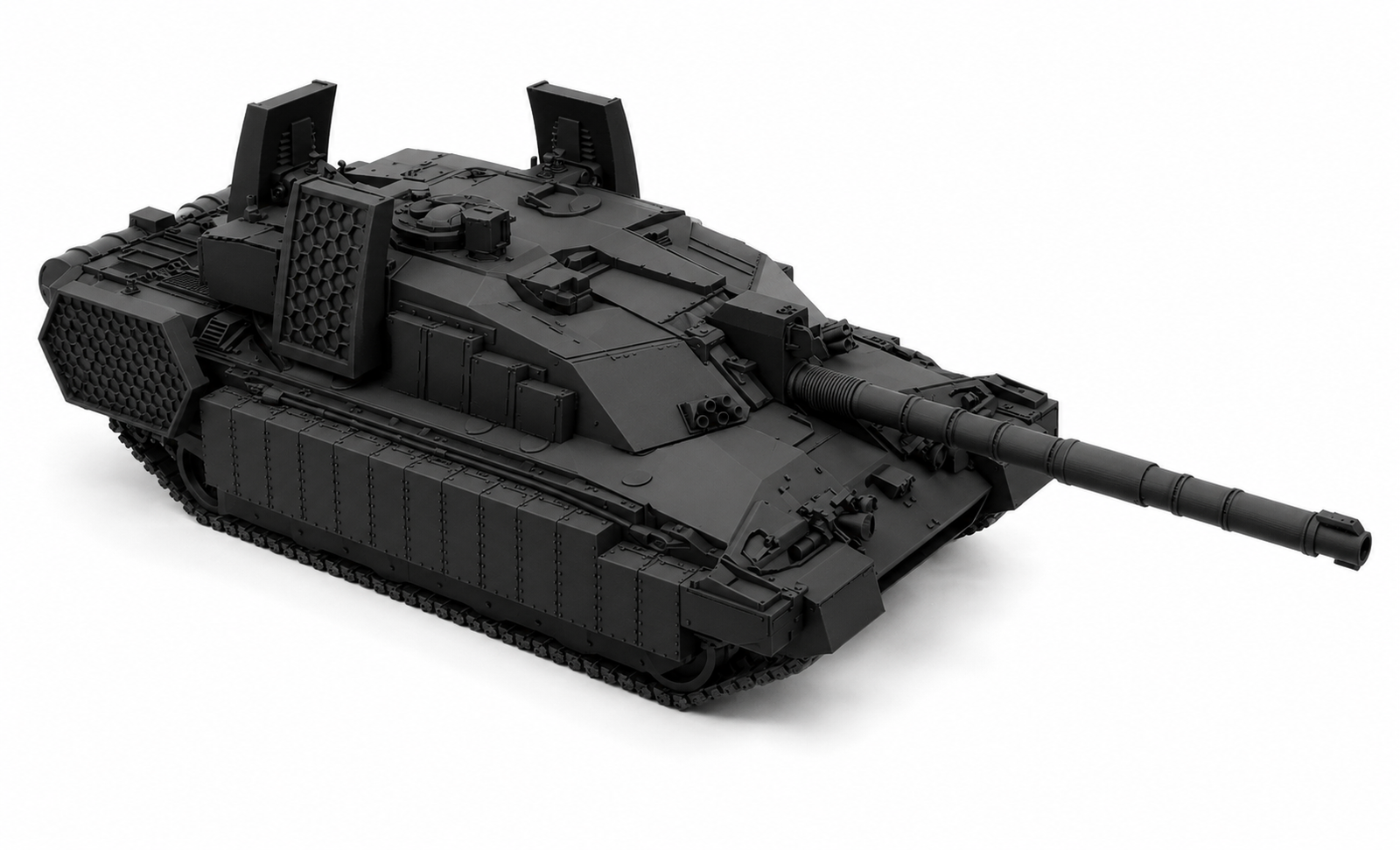 SSMODEL 1/76 Mirage Tank Allies Fictional MBT Tank Resin Model Kit TSS0760480 Secondary image