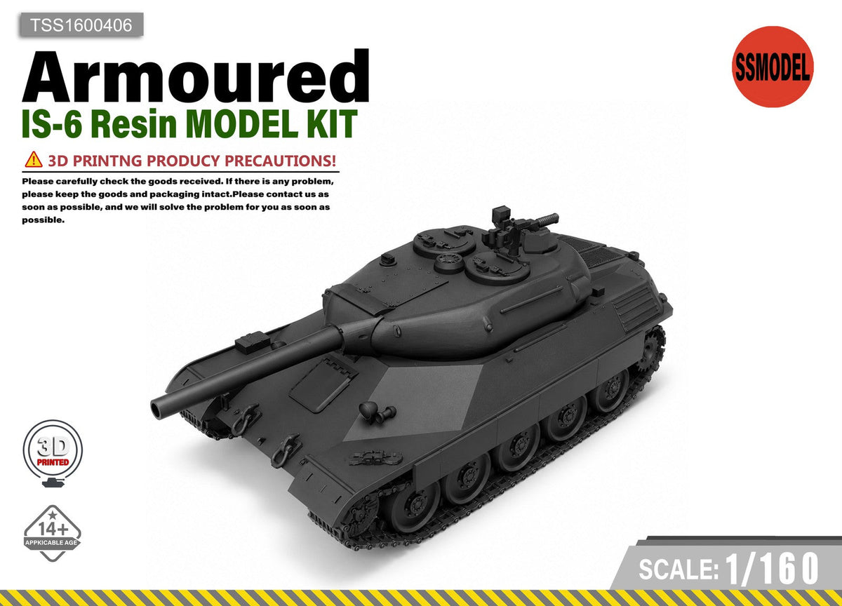 SSMODEL 1/160 IS-6 Resin MODEL KIT TSS1600406 Main image