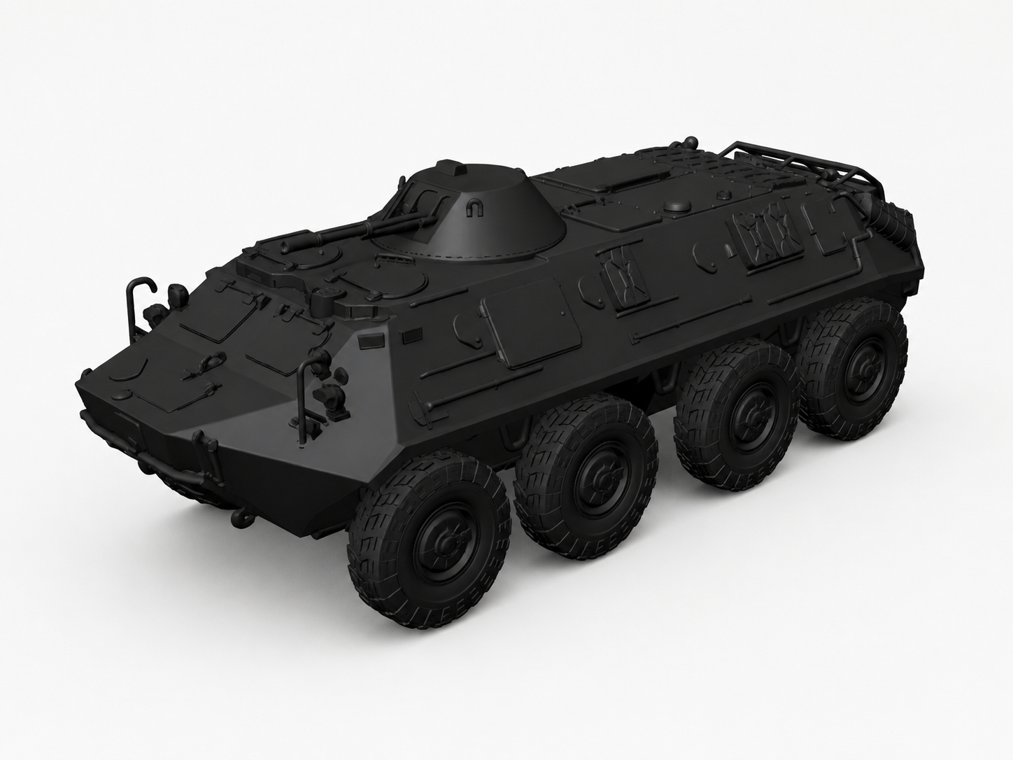 SSMODEL 1/76 BTR-60PB Soviet coldwar APC tank Resin Model Kit TSS0760291 Secondary image
