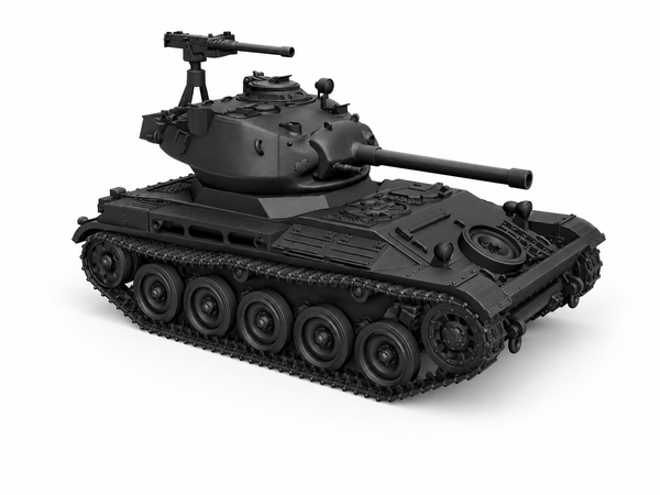 SSMODEL 1/76 AMX-13-M24 French Coldwar Light Tank Resin Model Kit TSS0760361