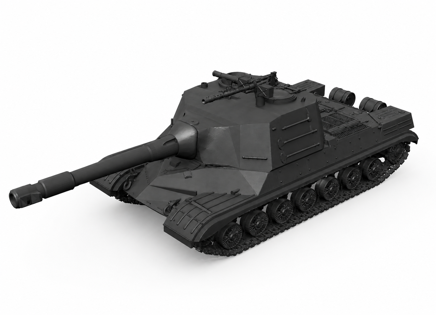 SSMODEL 1/200 Object 268 Resin MODEL KIT TSS2000413 Secondary image
