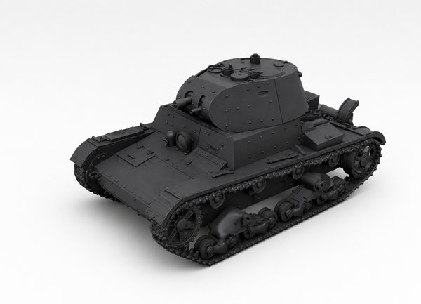SSMODEL 1/160 KhT-133E Soviet light tank Resin Model Kit TSS1600064
