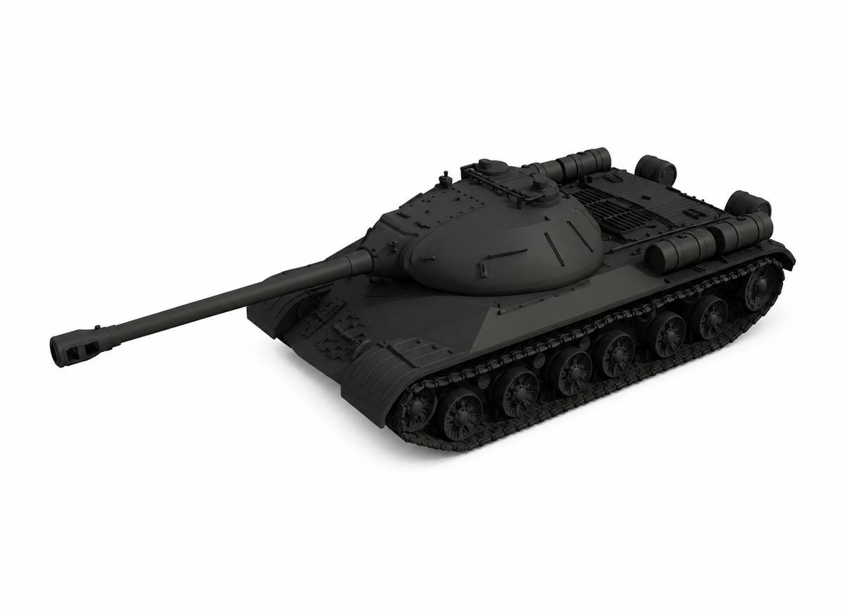 SSMODEL 1/120 IS-3 tank Resin Model Kit TSS1200299 — detail view 2