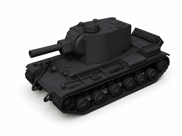SSMODEL 1/160 Pz.Kpfw. KW II 754 (r) tank Resin Model Kit TSS1600179