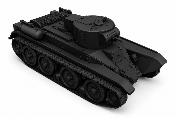 SSMODEL 1/76 KhBT-5 Tank Resin Model Kit TSS0760574