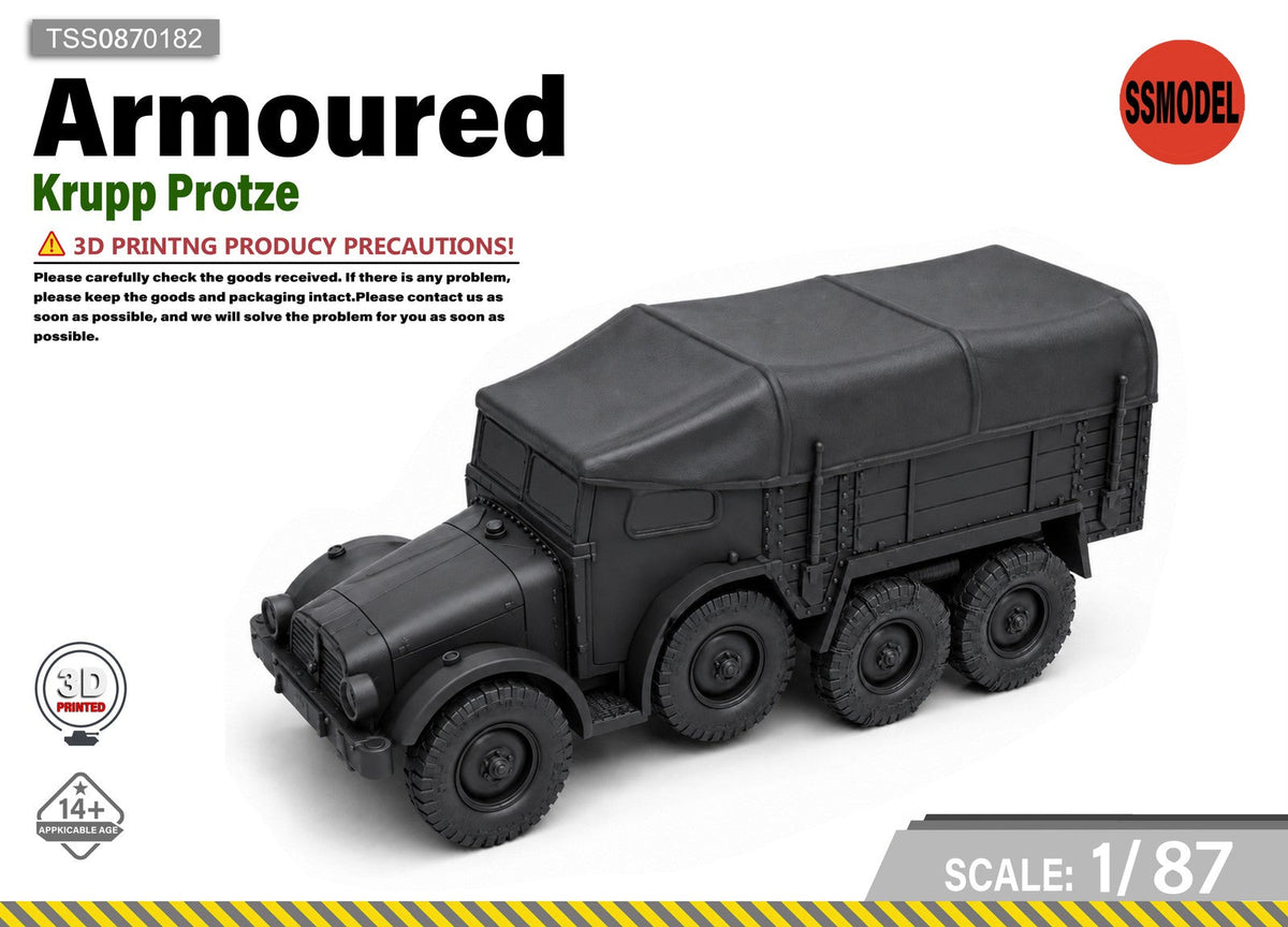 SSMODEL MODEL KIT 1/87 Krupp Protze TSS0870182 Main image